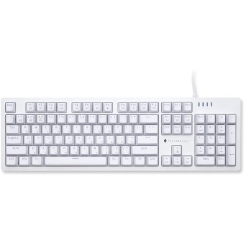Клавіатура Thunderobot K104 Red Switch USB UA White (6932066308162)