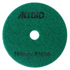 Круг зачистний Alloid Pro, алмазний, шліфувальний, на липучці, STAR, 100мм, зерно 1000 (DD-63375)