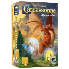 Настільна гра Feelindigo Каркасон: Дракон та Фея (Carcassonne: The Princess and the Dragon) (укр.) доповнення (FI25068)