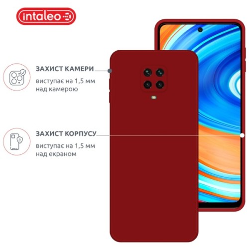 Чохол до мобільного телефона Intaleo SoftShell Xiaomi Redmi Note 9S Red (1283126586323)