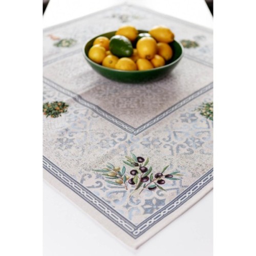 Скатертина Прованс гобеленова Афіни 136х136 см (035374)