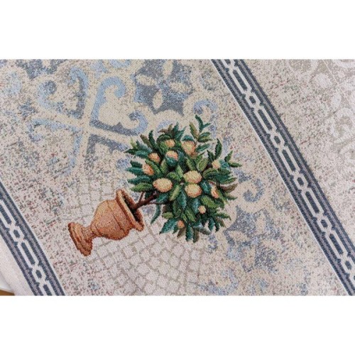 Скатертина Прованс гобеленова Афіни 136х136 см (035374)