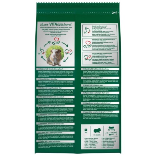 Корм для гризунів Vitakraft Emotion для декоративних гризунів та морських свинок 600 г (4008239337535)