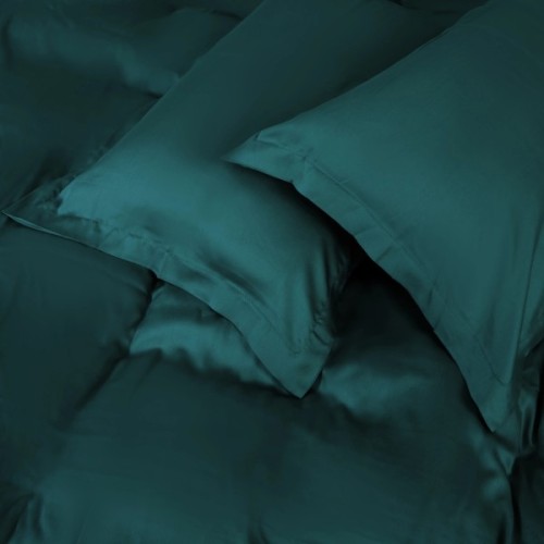 Постільна білизна MirSon Tencel №07 Emerald 200x220 Євро (2200009370991)