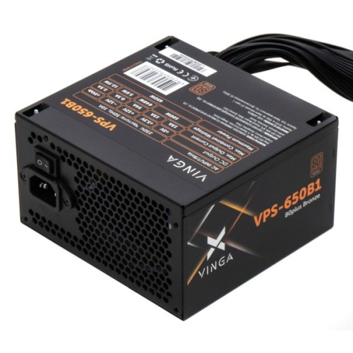 Блок живлення Vinga 650W (VPS-650B1)