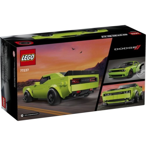 Конструктор LEGO Speed Champions Спортивний автомобіль Dodge Challenger SRT Hellcat (77237)