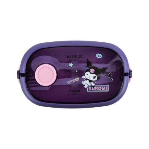 Ланч-бокс дитячий Kite Kuromi, 900 мл, фіолетовий (HK25-1180)
