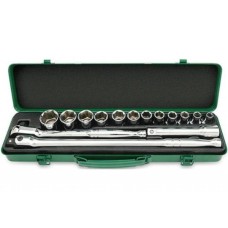 Набір інструментів Toptul автомобільний 1/2" 15од. (6-гр.) (GCAD1508)