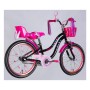 Велосипед Formula 20" Kid FLOWER PREMIUM BH рама-10" ST 2026 чорний з рожевим (OPS-FRK-20-242)