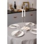 Скатертина Прованс святкова кругла Перлина Silver Dх180 (037606)