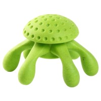 Іграшка для собак Kiwi Walker Восьминіг 13 см зелена (8596075002770)