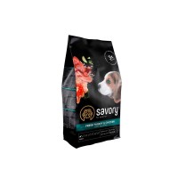 Сухий корм для собак Savory Puppy rich in Fresh Turkey and Chicken 1 кг (4820232630280)