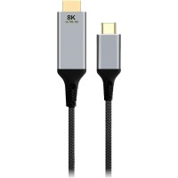 Кабель мультимедійний USB-C to HDMI M 2.0m 8K60Hz Cablexpert (A-CM-HDMIM8K-2M)