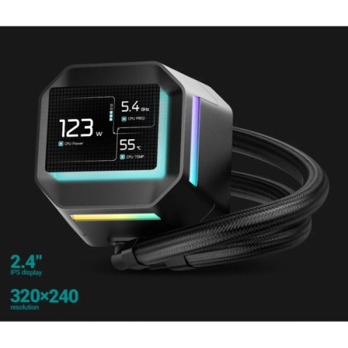 Система рідинного охолодження Deepcool LM240 Black (R-LM240-BKDMMC-1)