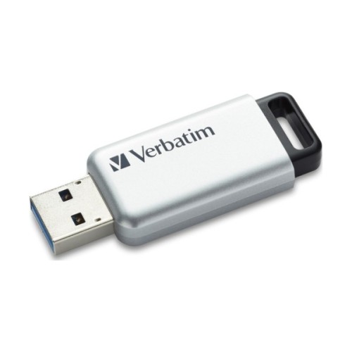 USB флеш накопичувач Verbatim 16GB Secure Pro with 256 AES USB 3.2 (98664)