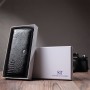 Гаманець ST Leather З натуральної шкіри Чорний (22716)