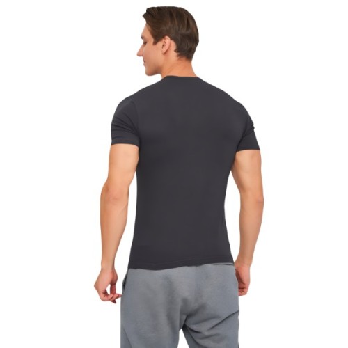 Футболка Kappa T-shirt Mezza Manica Scollo V K1311 Antracite антрацит XXL (8052394814147)