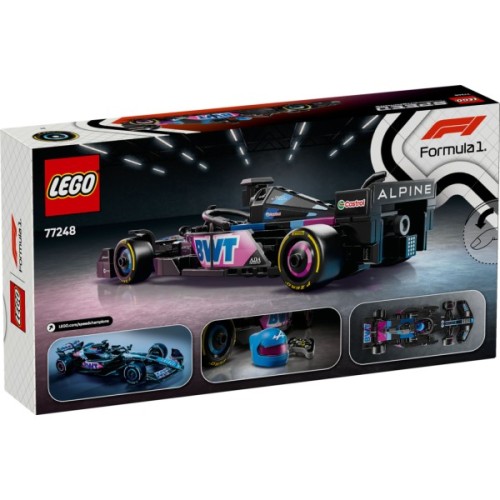 Конструктор LEGO Speed Champions Автомобіль для перегонів BWT Alpine F1® Team A524 (77248)
