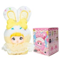 М'яка іграшка Pop Top з кільцем- сюрприз Hi TOY Nommi Зайченята (HC023)