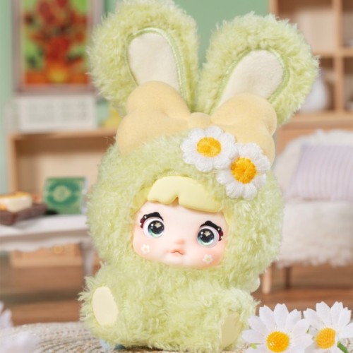 М'яка іграшка Pop Top з кільцем- сюрприз Hi TOY Nommi Зайченята (HC023)