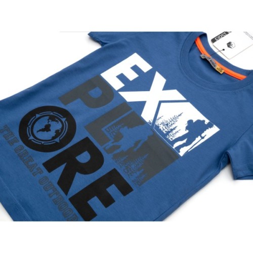Футболка дитяча Blueland EXPLORE (2044-128B-blue)
