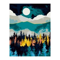 Картина по номерам Rosa Казковий пейзаж 1 35 х 45 см (4823098529798)