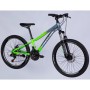 Велосипед Space 24" MARS DD FR рама-11" ST 2026 зелено-сріблястий (OPS-SP-24-057)