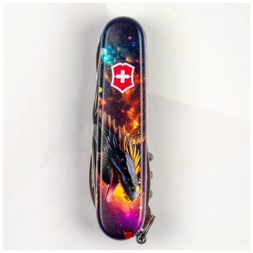 Ніж Victorinox Huntsman Zodiac 91 мм Зірковий дракон (1.3713.3_Z3220p)