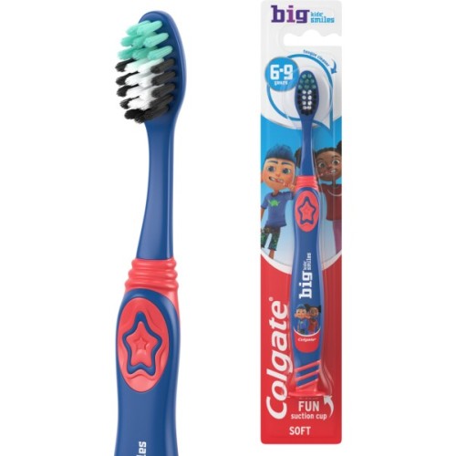 Дитяча зубна щітка Colgate 6-9 років блакитна (2170000001145)