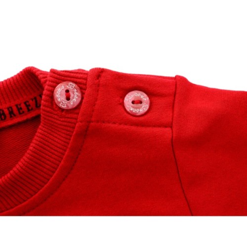 Спортивний костюм дитячий Breeze з динозавром (22090-98B-red)