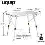 Туристичний стіл Uquip Variety M Grey (244112)