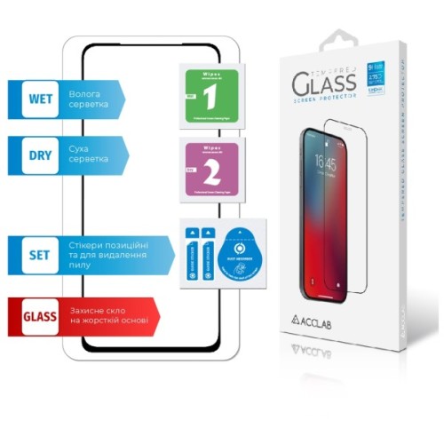 Скло захисне ACCLAB Full Glue Xiaomi Poco X4 Pro 5G Black (1283126535215)