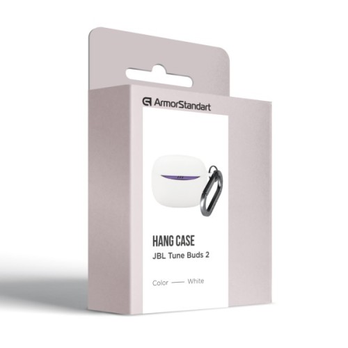 Чохол для навушників Armorstandart Hang Case For JBL Tune Buds 2 White (ARM90999)