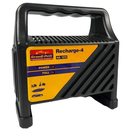 Зарядний пристрій для автомобільного акумулятора GRAND PRIX 4A 12V (33705-IS)