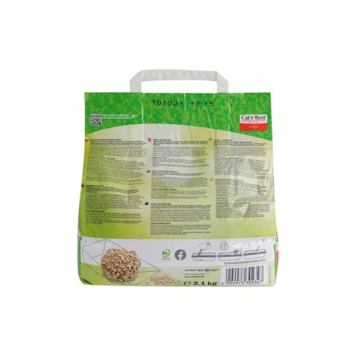 Наповнювач для туалету Cats Best Original Деревний грудкувальний 2.1 кг (5 л) (4002973302347)