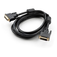 Кабель мультимедійний DVI M to DVI M 3.0m 24+1pin Vinga (VCPDCDVIMM3BK)