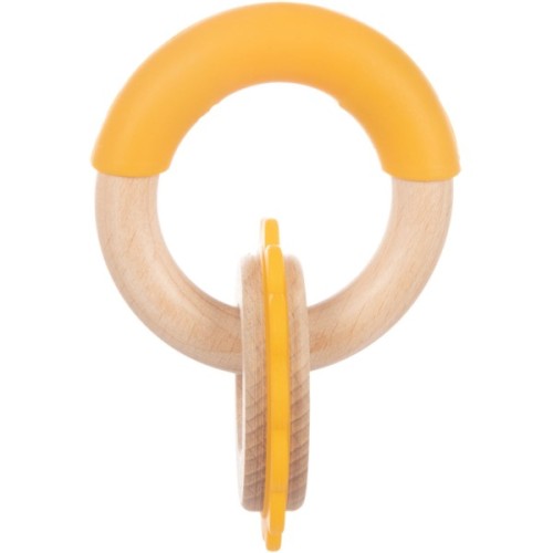 Прорізувач Canpol babies дерев'яно-силіконова Лев (80/300)