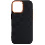 Чохол до мобільного телефона Armorstandart LikeCarbon2 SE MagCase Apple iPhone 17 Kevlar Black Orange (ARM89163)