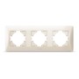 Рамка Videx BINERA кремова 3 поста (VF-BNFR3H-CR)