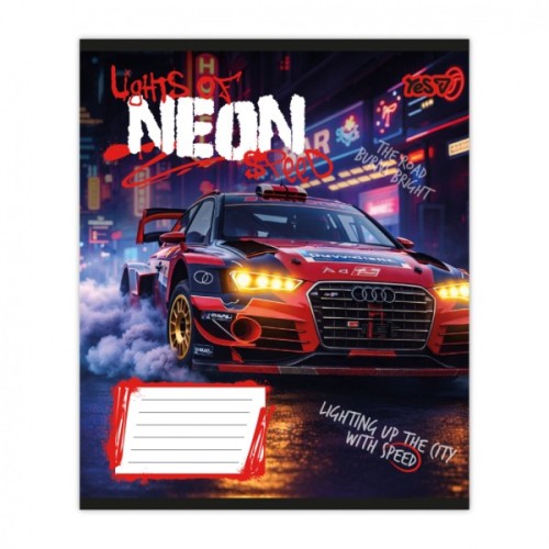 Зошит Yes Neon А5 24 аркушів лінія (768813)
