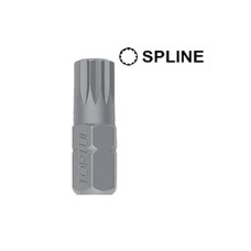 Біта для шуруповерта Toptul Сплайн 10мм L-30мм Spline M6 (FSFA1206)