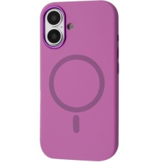 Чохол до мобільного телефона BeCover FIBRA Silicone OmniMag Apple iPhone 16 Purple (716231)