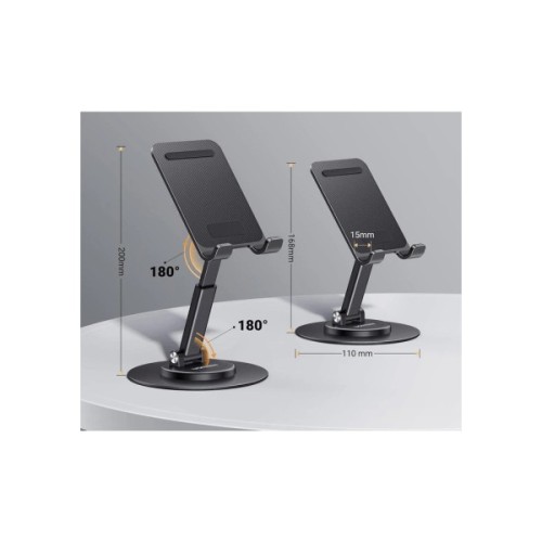 Підставка до планшета та телефона LP805 Swivel & Foldable Multi-Angle Phone Stand Black Ugreen (35152)
