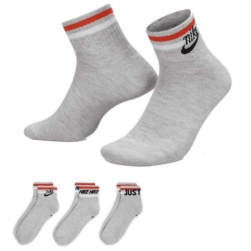 Шкарпетки Nike U NK NSW EVERYDAY ESSENTIAL AN 3PR DX5080-050 34-38 3 пари Сірі (196148786040)