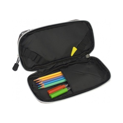 Пенал Cool For School 2 відділення Сірий (CF87175)