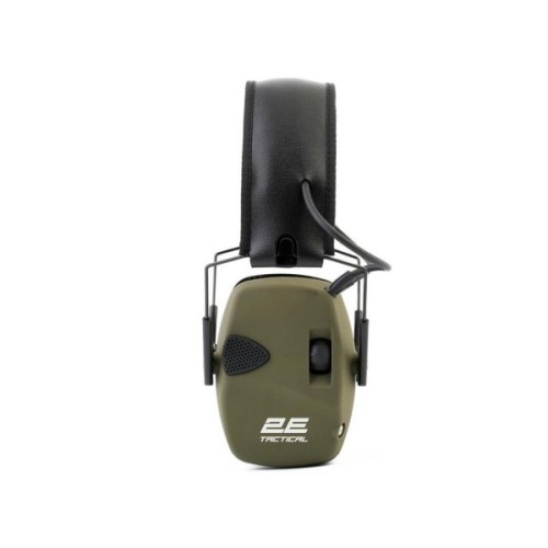 Тактичні навушники 2E Pulse Pro NRR 22 dB активні Army Green (2E-TPE026ARGN)