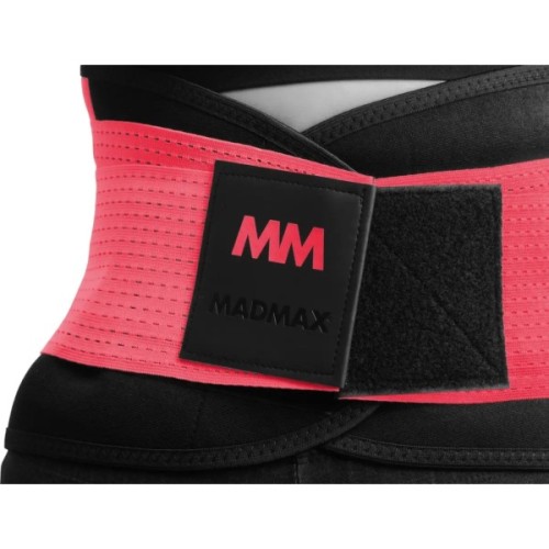 Пояс компресійний MadMax MFA-277 Slimming and Support Belt black/rubine red M (MFA-277-RED_M)