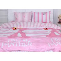 Постільна білизна MirSon Бязь Ranforce Elite 17-0110 Pink Pantere 2х160х220 (2200004731148)