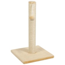 Дряпка (кігтеточка) для котів Природа Д00 стовпчик 53 cм (бежева) (4820157402771)
