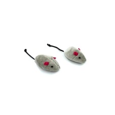 Іграшка для котів Hippie Pet Мишка сіра 6 см (HIPCT2304067)